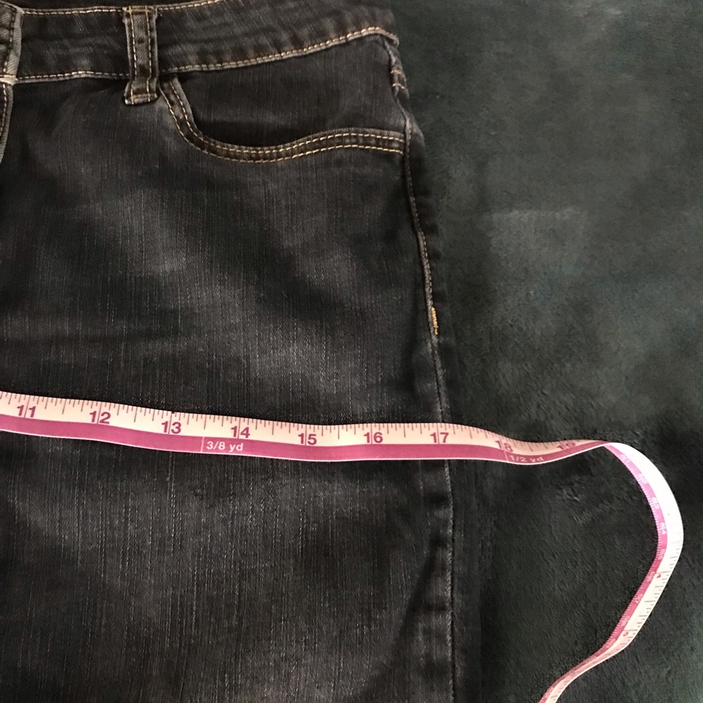 Kut from the Kloth denim stretch pencil skirt Sz 4 / 6 - Picture 5 of 9